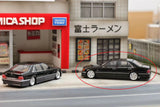 Mercedes-Benz W140 S600 (Schwarz) - Street Weapon - 1:64 Modellauto 1/64