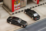 Mercedes-Benz W140 S600 (Schwarz) - Street Weapon - 1:64 Modellauto 1/64