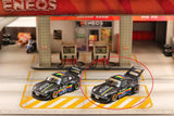 RWB 993 Apple High Tail - Street Warrior - 1:64 Modellauto 1/64