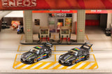 RWB 993 Apple Low Tail - Street Warrior - 1:64 Modellauto 1/64