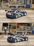 BMW M3 (E46) GTR Need For Speed (Silber/Blau) - Street Weapon - 1:64 Modellauto 1/64