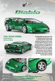 [Preorder] Lamborghini Diablo SE30 (Emerald Green) - Micro Turbo - 1:64 Modellauto 1/64