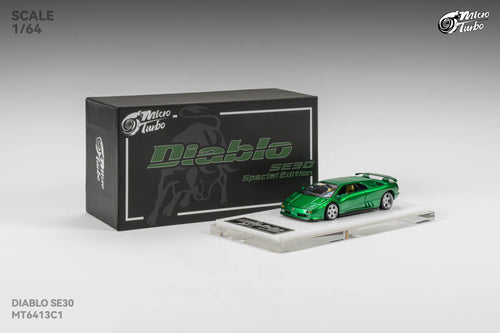 [Preorder] Lamborghini Diablo SE30 (Emerald Green) - Micro Turbo - 1:64