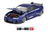 Nissan Skyline GT-R (R33) Kaido Works V2 - MINI GT - 1:64