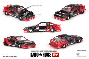 Toyota AE86 Sprinter Trueno Kaido ADVAN - MINI GT - 1:64