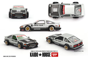 Toyota AE86 Sprinter Trueno Kaido Street V2 - MINI GT - 1:64