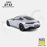 Mercedes-AMG GT 63 (Hightech Silver Metallic) - KiloWorks - 1:64 Modellauto 1/64