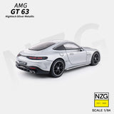 Mercedes-AMG GT 63 (Hightech Silver Metallic) - KiloWorks - 1:64 Modellauto 1/64