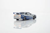 [Preorder] Nissan Skyline GT-R (R34) Fast & Furious with Led System - Kyosho - 1:64 Modellauto 1/64
