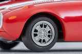 Toyota Sports 800 With Custom Wheels 1969 (Red) - Tomica Limited Vintage - 1:64 Modellauto 1/64
