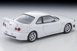 Nissan Skyline 2-Door Sports Coupe 25GT Turbo with Optional Parts 1998 (White) - Tomica Limited Vintage Neo - 1:64 Modellauto 1/64