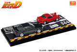 Initial D Set Vol. 11 Suetsugu Toru Eunos Roadster NA6CE & Atsuro Kawai Nissan Skyline 25GT Turbo ER34 - Modeler's - 1:64 Modellauto 1/64