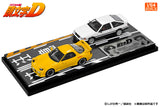 Initial D Set Vol. 16 Wataru Akiyama Toyota Corolla Levin Turbo AE86 & Keisuke Takahashi Mazda RX-7 FD3S - Modeler's - 1:64 Modellauto 1/64