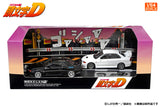 Initial D Set Vol. 18 Nakazato Takeshi Nissan Skyline GTR BNR32 & Iwaki Seiji Mitsubishi Lancer Evo IV - Modeler's - 1:64 Modellauto 1/64