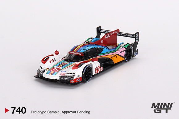 Porsche 963 #75 Porsche Penske Motorsport 2023 24 Hours of Le Mans - MINI GT - 1:64