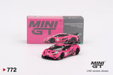 Lamborghini Huracán GT3 EVO2 #83 Iron Dames 2023 IMSA Daytona 24 Hrs - MINI GT - 1:64 Modellauto 1/64