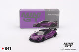 McLaren 720S LB Works (LHD) (Purple) - MINI GT - 1:64 - Modelcars Passion