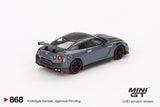 Nissan GT-R Nismo (R35) 2024 (LHD) (Stealth Gray) - MINI GT - 1:64