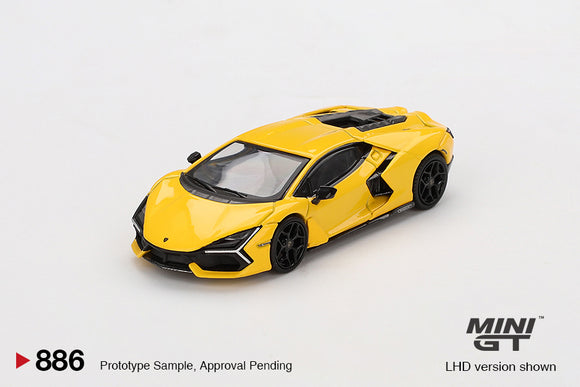 Lamborghini Revuelto (LHD) (Giallo) - MINI GT - 1:64