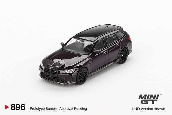 BMW M3 M Performance Touring (LHD) (Daytona Violet) - MINI GT - 1:64