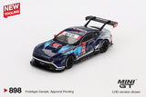 Ford Mustang GT3 #64 Ford Multimatic Motorsports 2024 IMSA Daytona 24 Hrs - MINI GT - 1:64 Modellauto 1/64