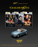 BMW Z3 James Bond “GoldenEye” - MINI GT - 1:64 Modellauto 1/64