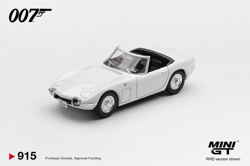 Toyota 2000GT Roadster James Bond “You Only Live Twice” - MINI GT - 1:64 - Modelcars Passion