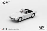 Toyota 2000GT Roadster James Bond “You Only Live Twice” - MINI GT - 1:64 Modellauto 1/64