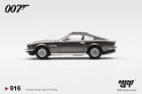 Aston Martin V8 Vantage James Bond “The Living Daylights” – Weapons Off - MINI GT - 1:64 Modellauto 1/64