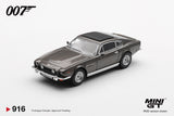 Aston Martin V8 Vantage James Bond “The Living Daylights” – Weapons Off - MINI GT - 1:64 Modellauto 1/64