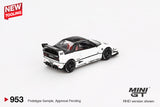 Mazda AZ-1 Liberty Walk LB40 2024 Auto Salon (RHD) (White) - MINI GT - 1:64