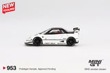 Mazda AZ-1 Liberty Walk LB40 2024 Auto Salon (RHD) (White) - MINI GT - 1:64