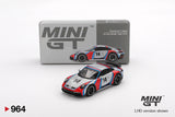 Porsche 911 (992) Dakar "Rally 1978" (LHD) (Ice Gray Metallic) - MINI GT - 1:64