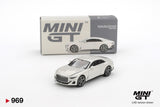 Bentley Batur Bonneville (LHD) (Pearl White) - MINI GT - 1:64 Modellauto 1/64