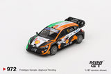 Hyundai i20 N Rally1 #11 2023 Rally Croatia  Power Stage Winner - MINI GT - 1:64 Modellauto 1/64