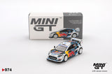 Ford Puma Rally1 #13 M-Sport Ford WRT 2024 Rally Monte-Carlo- MINI GT - 1:64 Modellauto 1/64