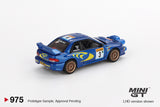 Subaru Impreza WRC98 #3 1998 Rally Monte-Carlo 3rd Place - MINI GT - 1:64
