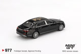 Mercedes-Maybach S 680 (LHD) (Black) - MINI GT - 1:64