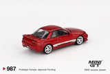 Nissan Skyline GT-R (R32) VeilSide Combat C-I (RHD) (Gem Red) - MINI GT - 1:64