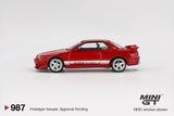 Nissan Skyline GT-R (R32) VeilSide Combat C-I (RHD) (Gem Red) - MINI GT - 1:64