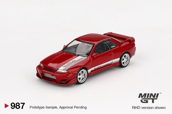 Nissan Skyline GT-R (R32) VeilSide Combat C-I (RHD) (Gem Red) - MINI GT - 1:64