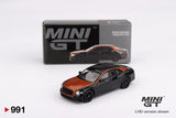 Bentley Flying Spur (RHD) (Orange Flame/Onyx) - MINI GT - 1:64 Modellauto 1/64