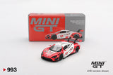 McLaren 720S GT3 Evo 2024 IMSA Laguna Seca Pfaff Motorsports (LHD) - MINI GT - 1:64 - Modelcars Passion