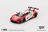 McLaren 720S GT3 Evo 2024 IMSA Laguna Seca Pfaff Motorsports (LHD) - MINI GT - 1:64 - Modelcars Passion