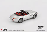 BMW Z8 (LHD) (Silver) - MINI GT - 1:64