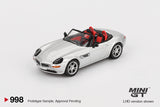 BMW Z8 (LHD) (Silver) - MINI GT - 1:64