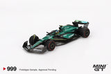 Aston Martin AMR24 #14 2024 F1 Bahrain GP Fernando Alonso - MINI GT - 1:64 Modellauto 1/64