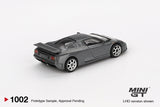 Bugatti EB110 Super Sport (LHD) (Grigio Scuro) - MINI GT - 1:64