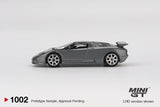 Bugatti EB110 Super Sport (LHD) (Grigio Scuro) - MINI GT - 1:64