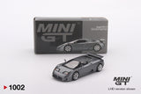 Bugatti EB110 Super Sport (LHD) (Grigio Scuro) - MINI GT - 1:64